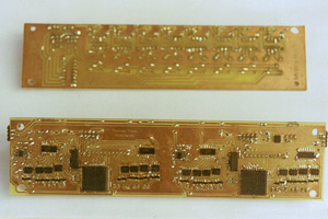 Motorfader-Modul Unterseite